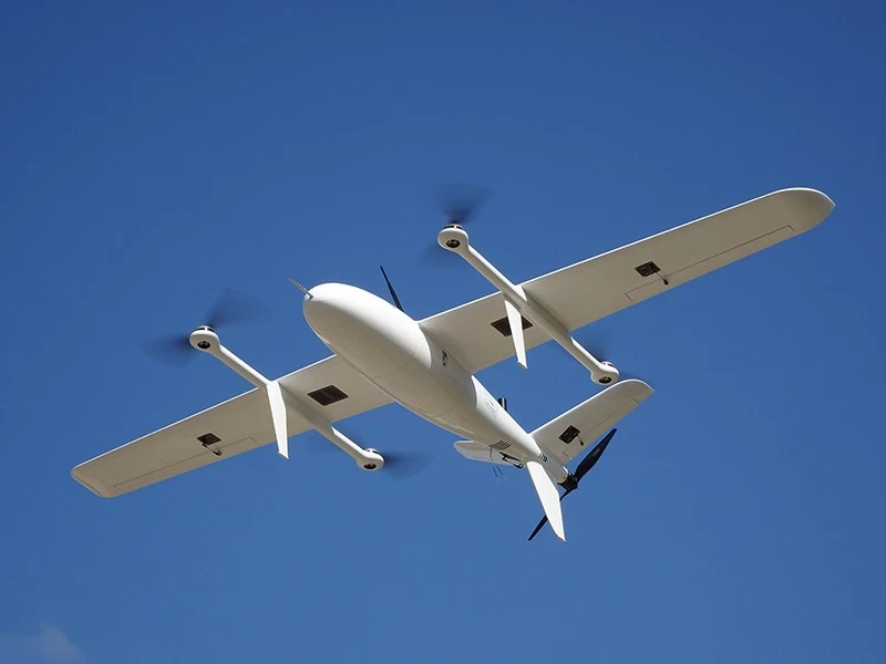 Wingspan VTOL Fixed-Wing Reconnaissance UAV With Payload Capability